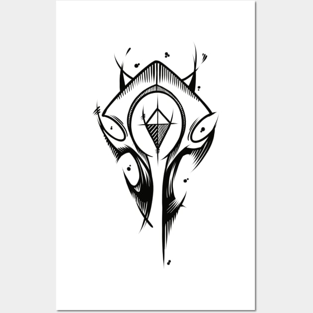 Horde Symbol Wall Art by Scottconnick